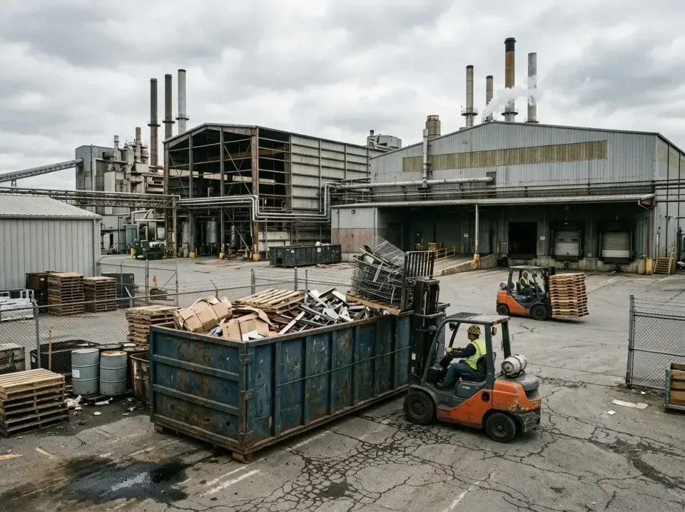 industrial-factory-scrap-conta-003 — frequently asked questions, Cheap Roll-off Dumpster Rentals in Thompsonville, PA